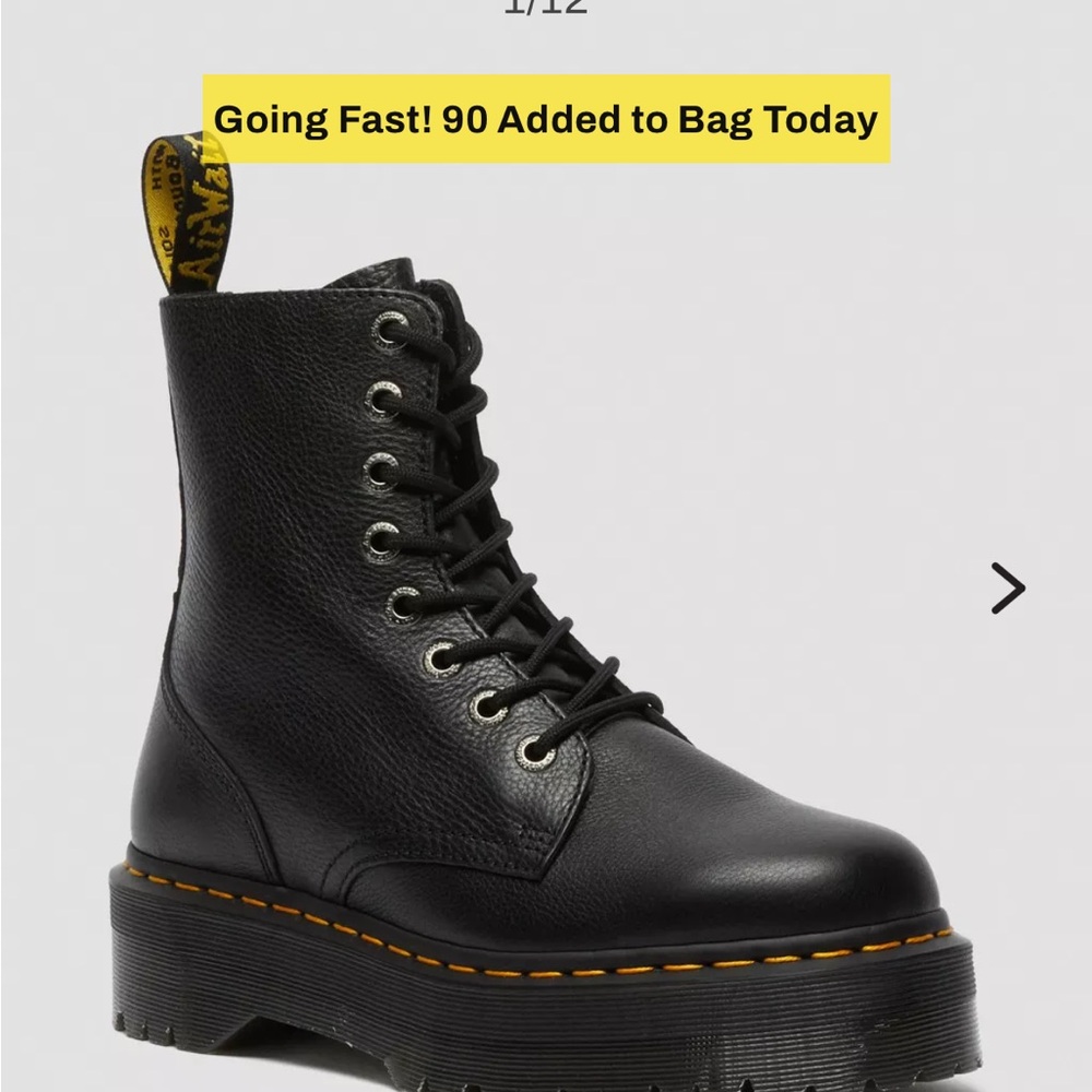 Dr. Martens Black Ankle Boots